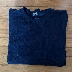 Men’s Cotton Crewneck Sweater Polo Ralph Lauren Size Medium